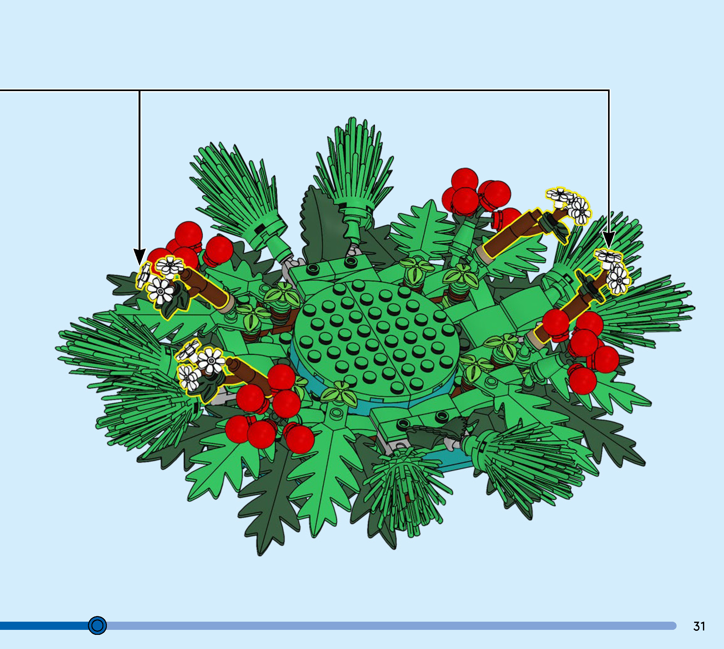 TwindBricks3D - 40743 Christmas Table Decoration 3D print model_29