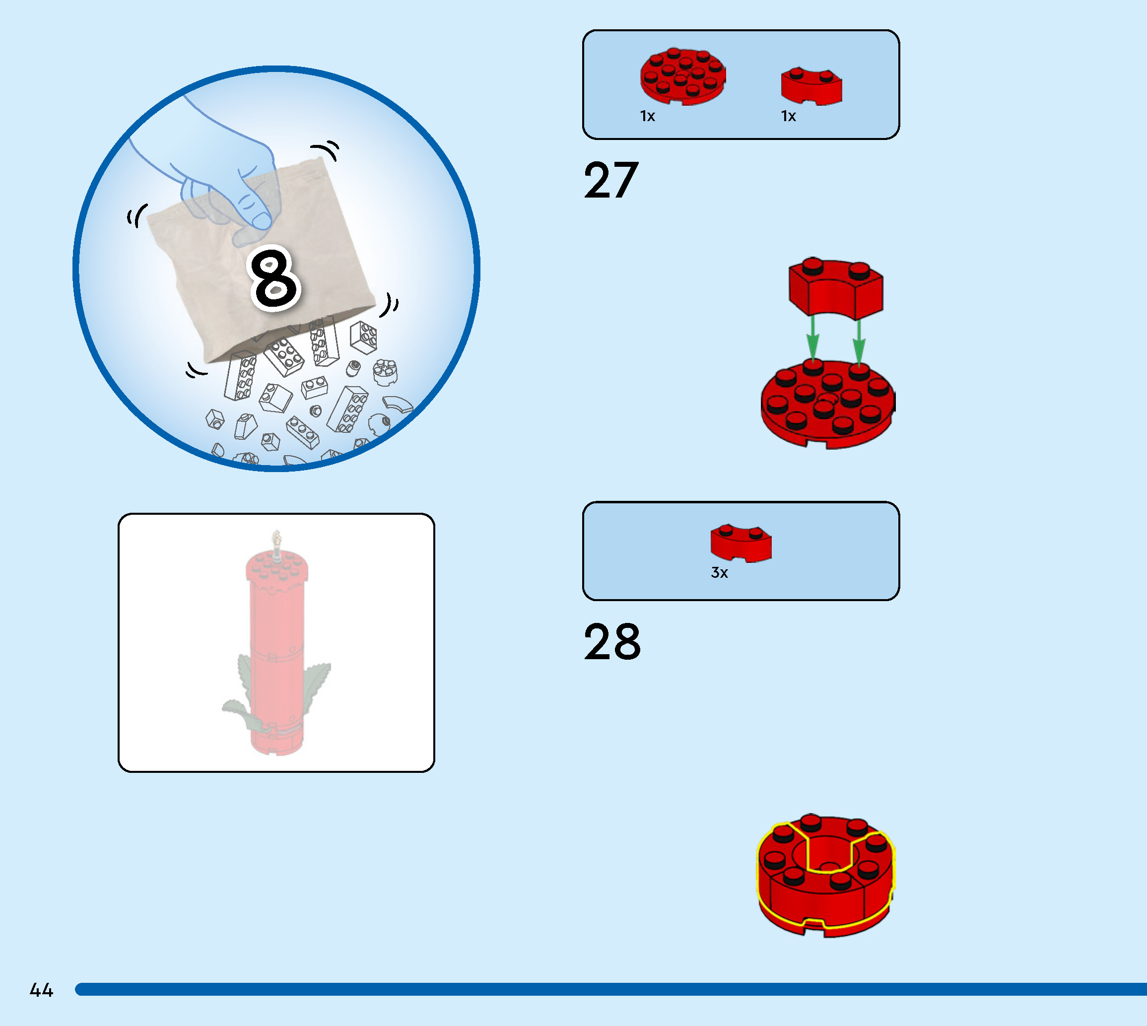 TwindBricks3D - 40743 Christmas Table Decoration 3D print model_42
