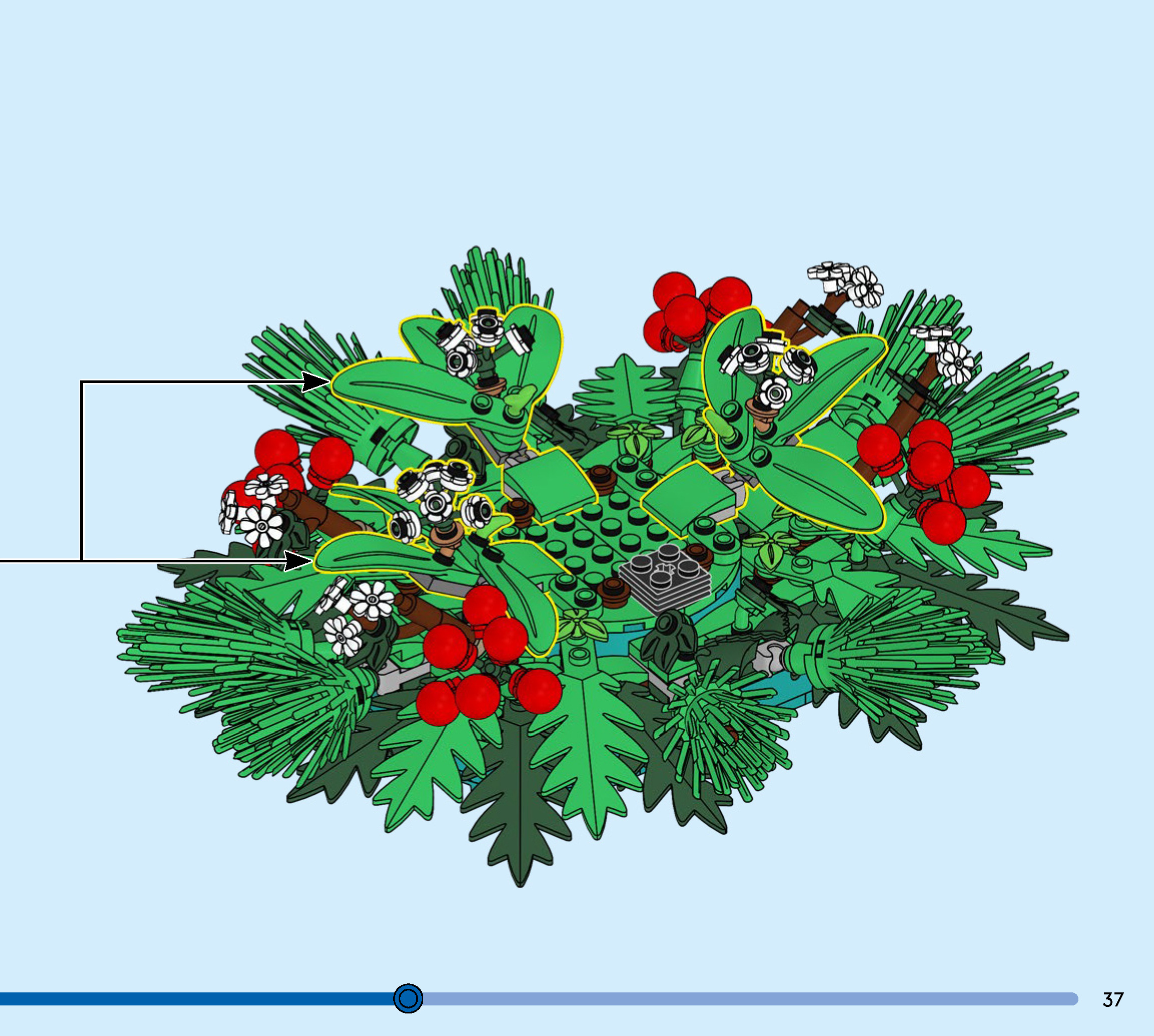 TwindBricks3D - 40743 Christmas Table Decoration 3D print model_35