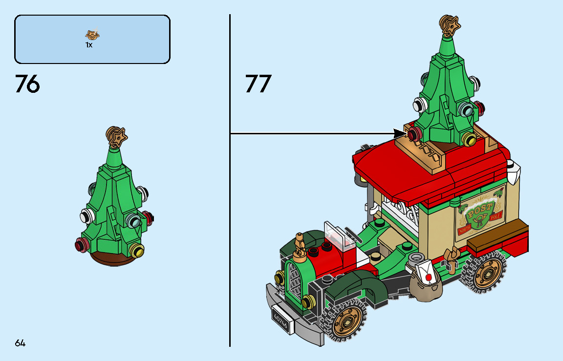TwindBricks3D - 40746 Santa Delivery Truck 3D print model_63