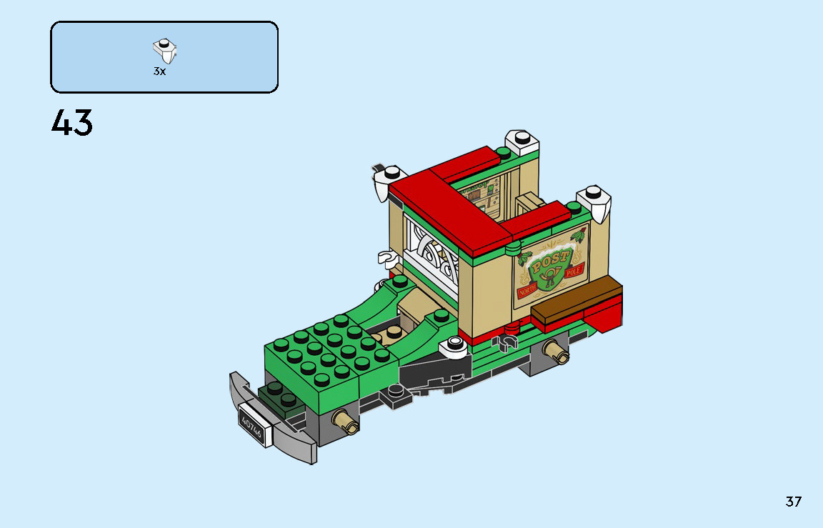 TwindBricks3D - 40746 Santa Delivery Truck 3D print model_36