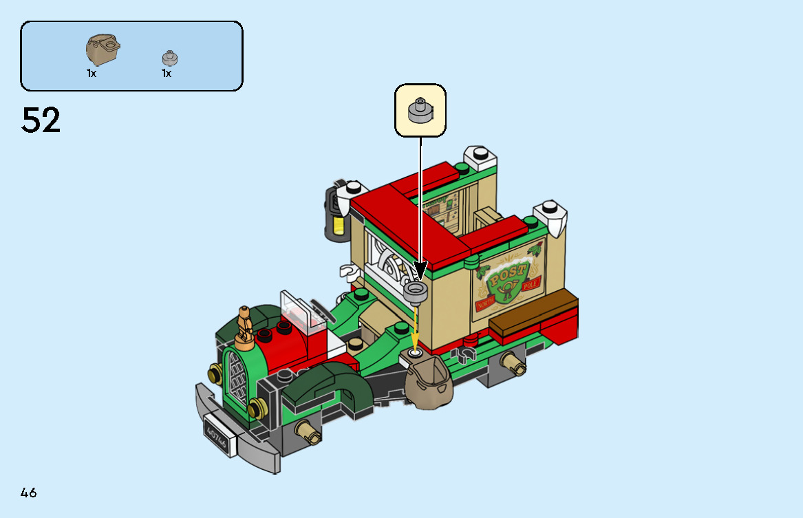 TwindBricks3D - 40746 Santa Delivery Truck 3D print model_45
