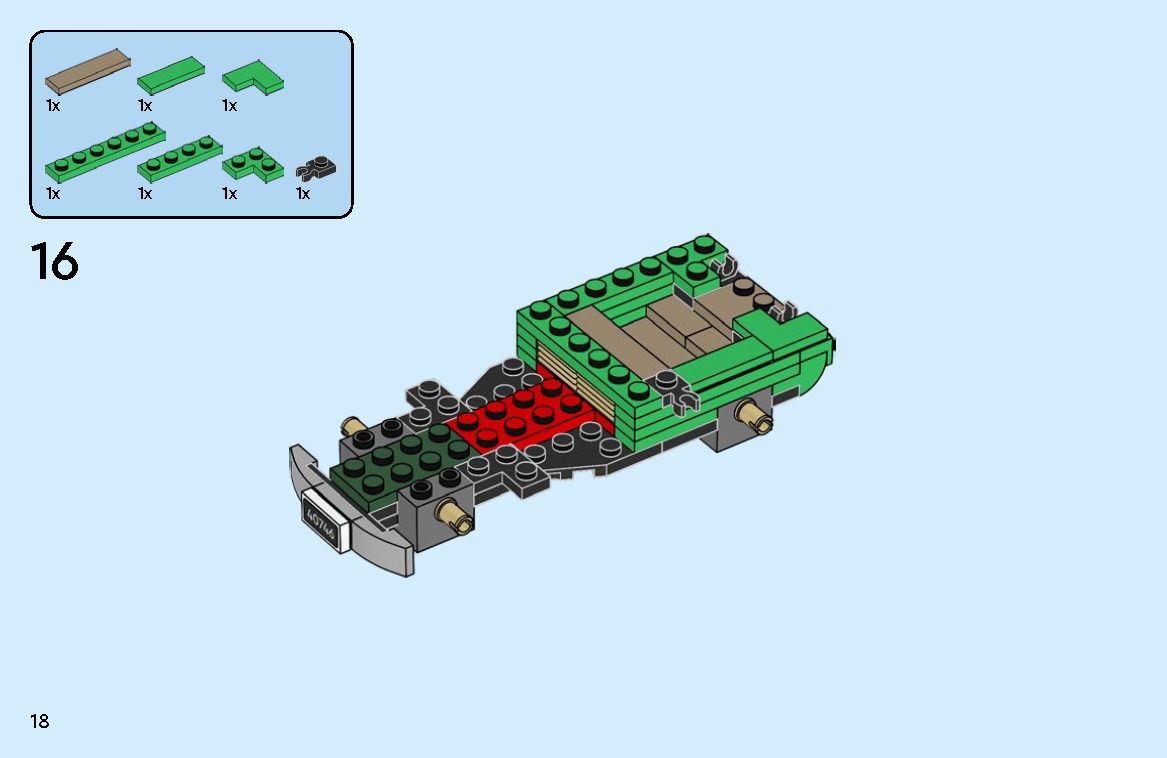 TwindBricks3D - 40746 Santa Delivery Truck 3D print model_17