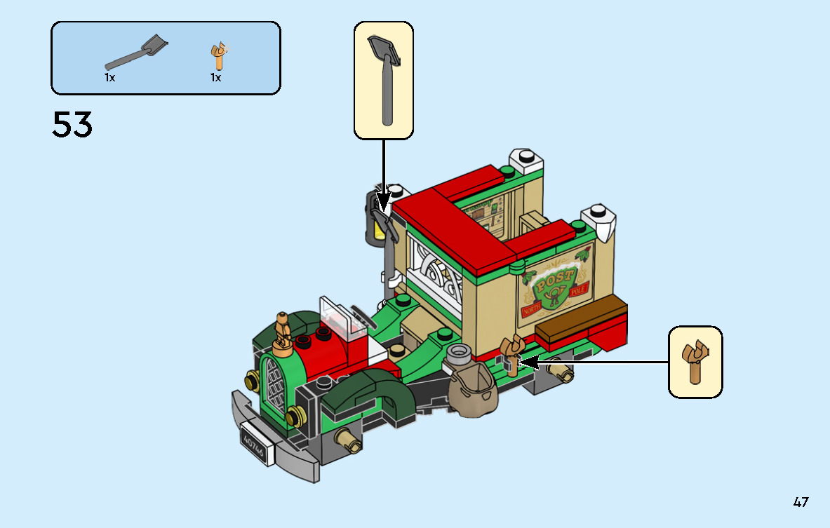 TwindBricks3D - 40746 Santa Delivery Truck 3D print model_46