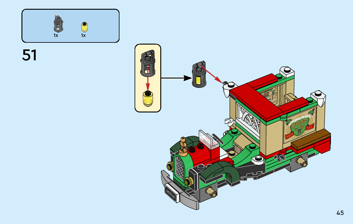TwindBricks3D - 40746 Santa Delivery Truck 3D print model_44