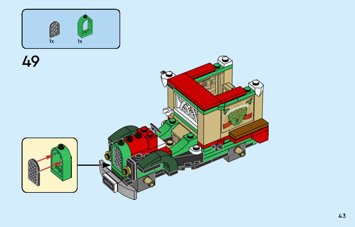 TwindBricks3D - 40746 Santa Delivery Truck 3D print model_42