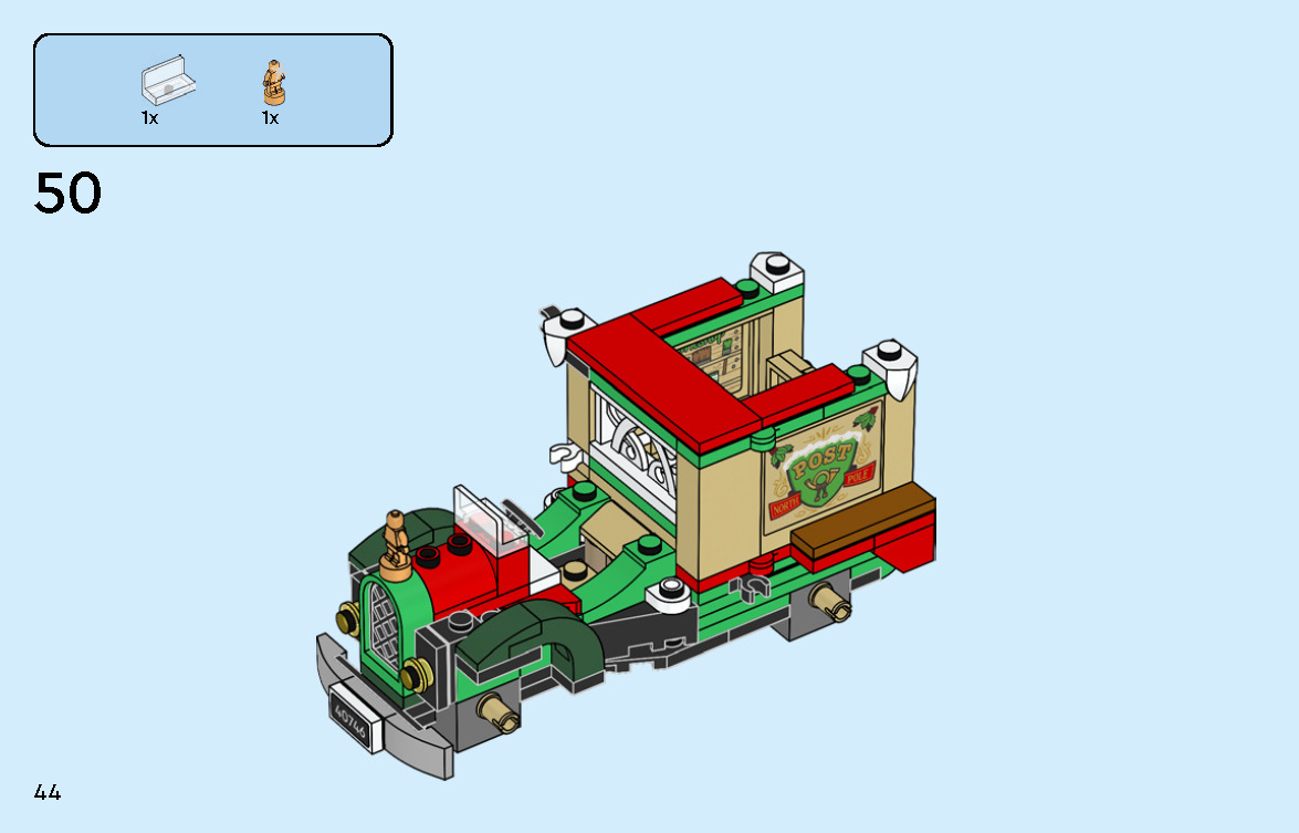TwindBricks3D - 40746 Santa Delivery Truck 3D print model_43