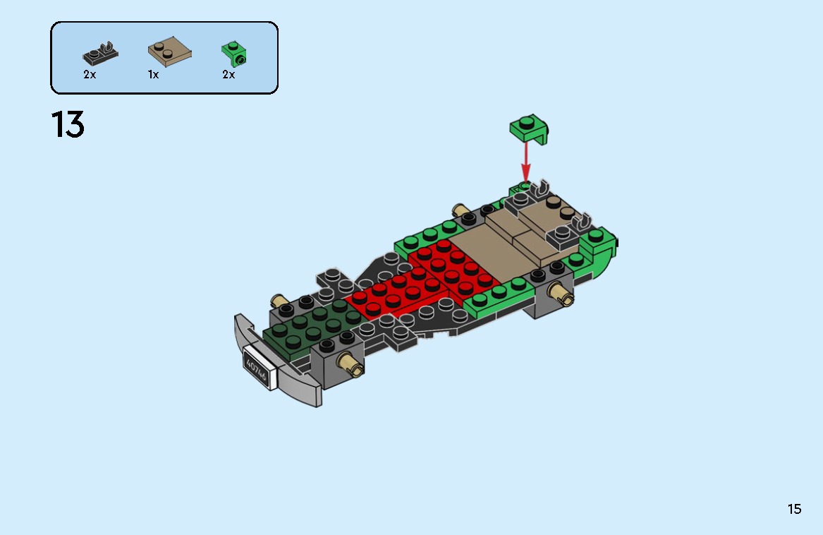 TwindBricks3D - 40746 Santa Delivery Truck 3D print model_14