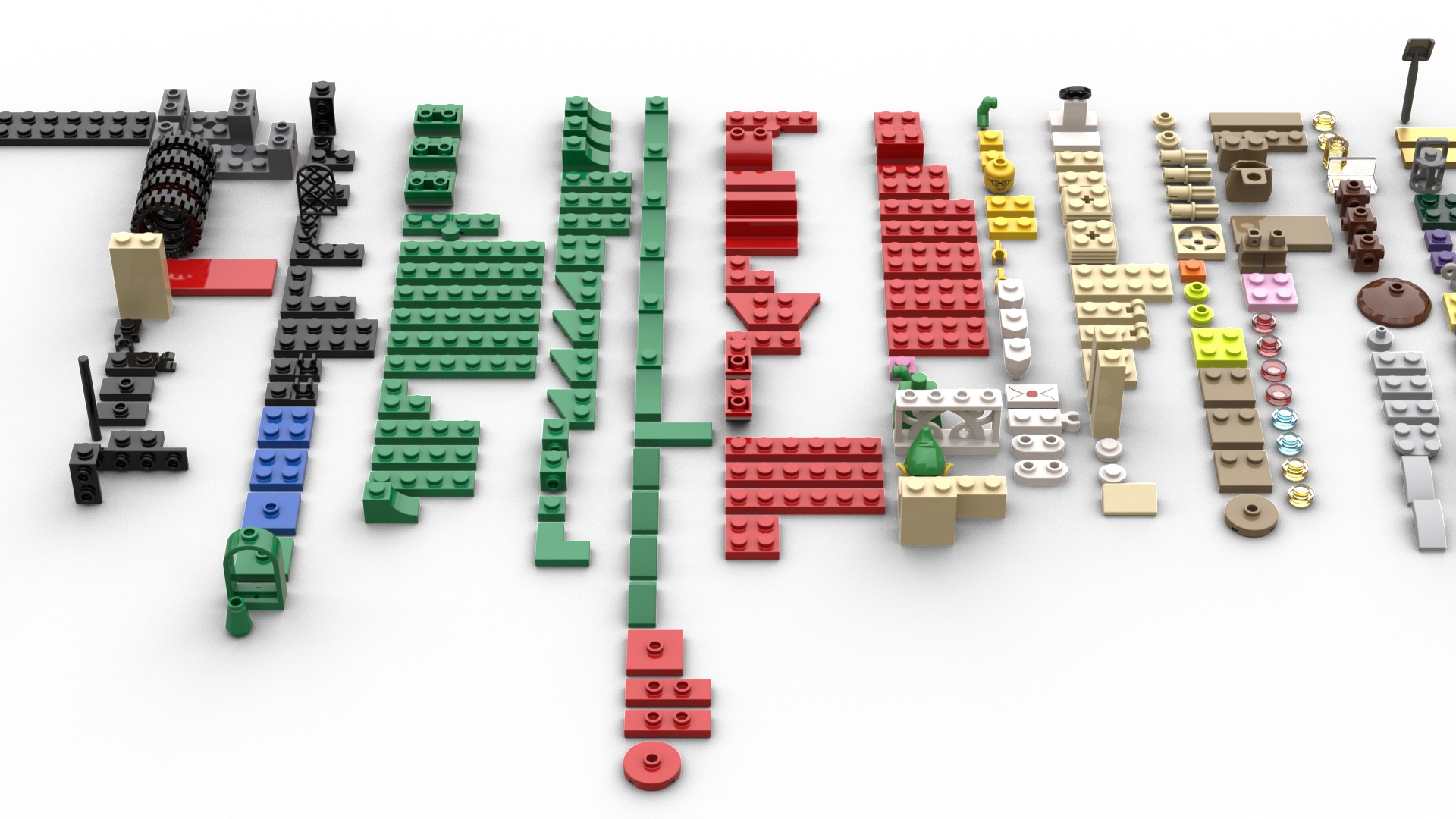 TwindBricks3D - 40746 Santa Delivery Truck 3D print model_1