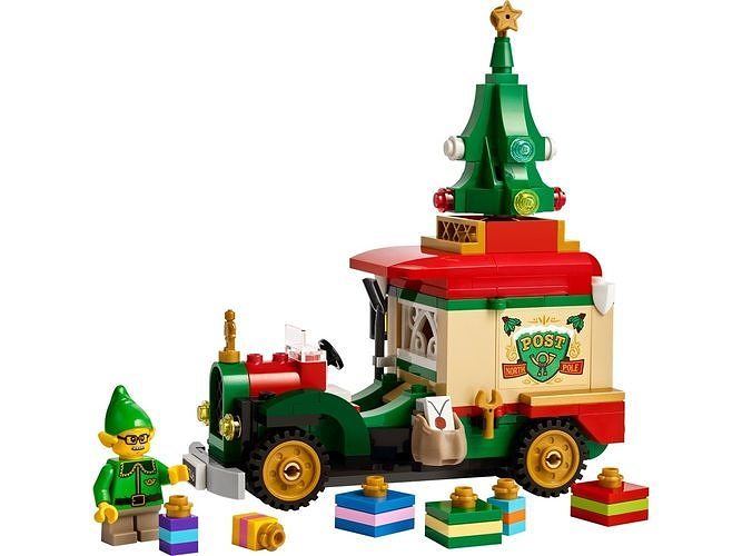 TwindBricks3D - 40746 Santa Delivery Truck 3D print model