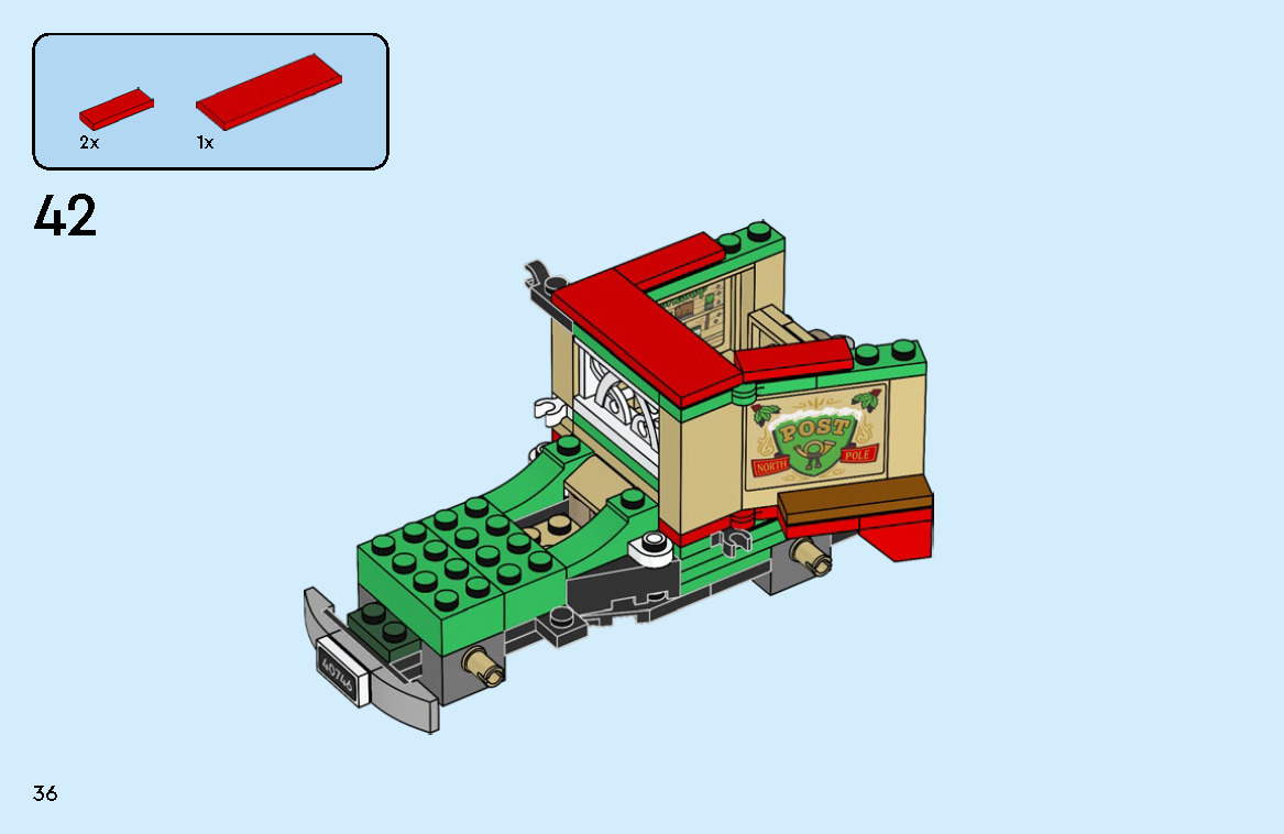 TwindBricks3D - 40746 Santa Delivery Truck 3D print model_35