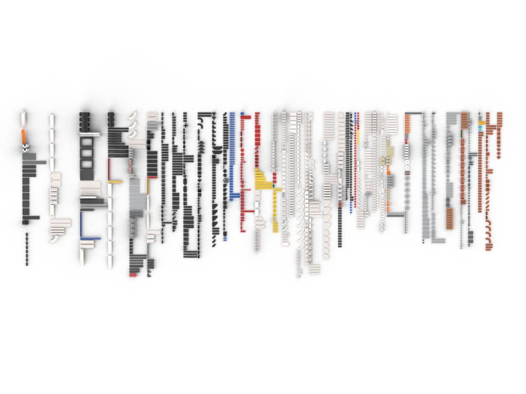 PixelBricks3D - LEGO Porsche 911  3D print model_5