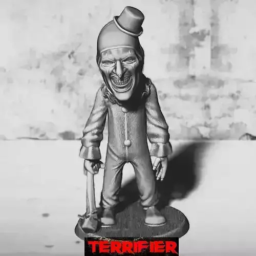 Terrifier ART THE CLOWN miniature devil