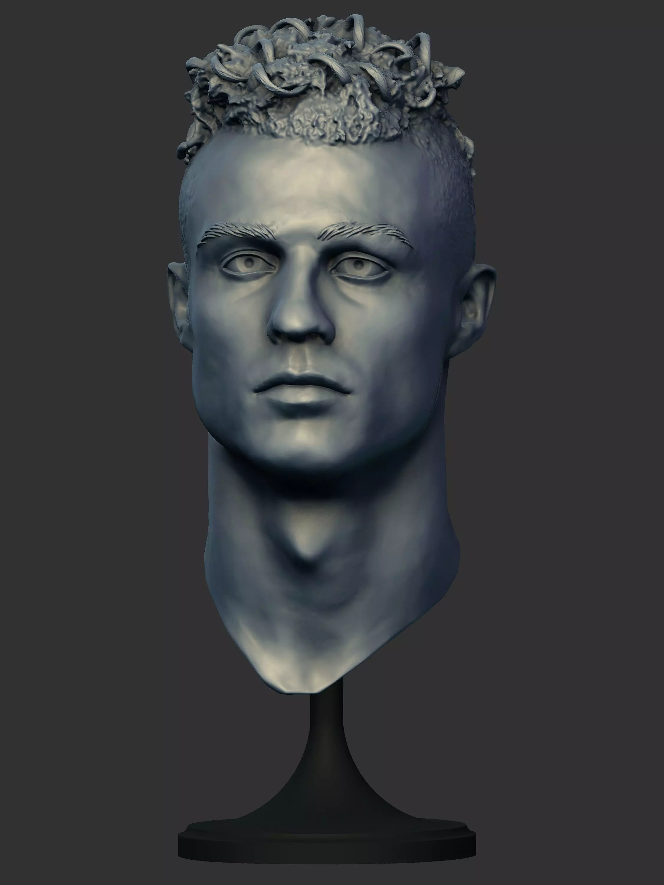 Cristiano Ronaldo 3D print model_0
