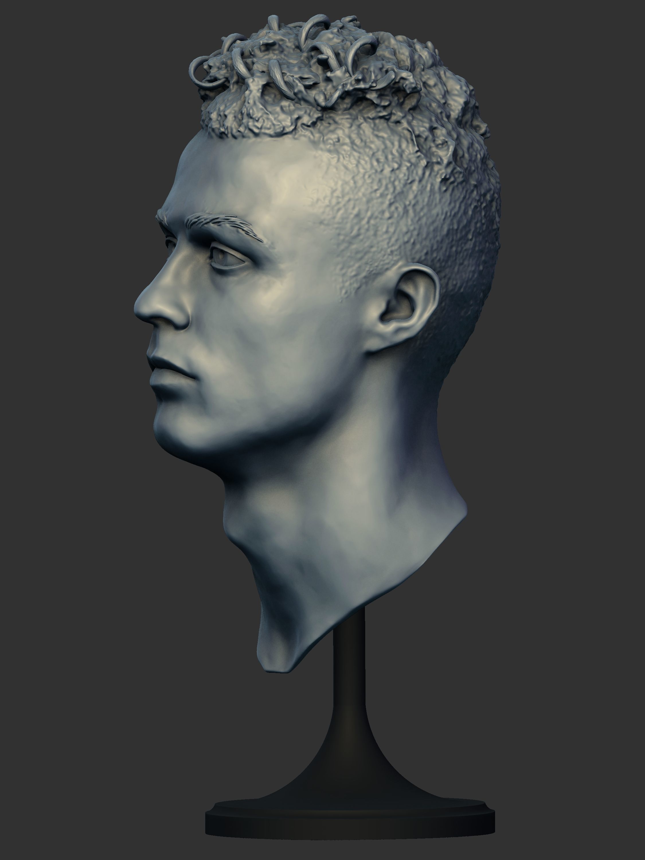 Cristiano Ronaldo 3D print model_1