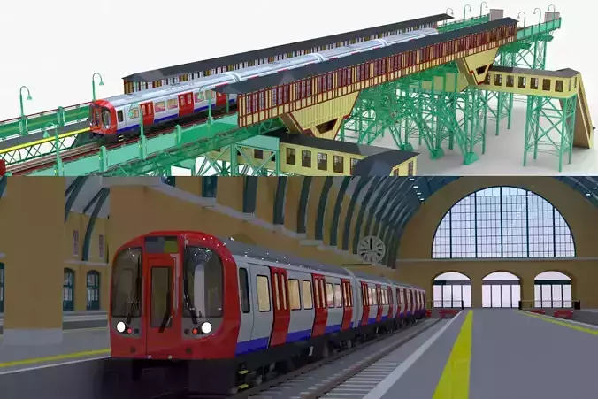 London metro stations V