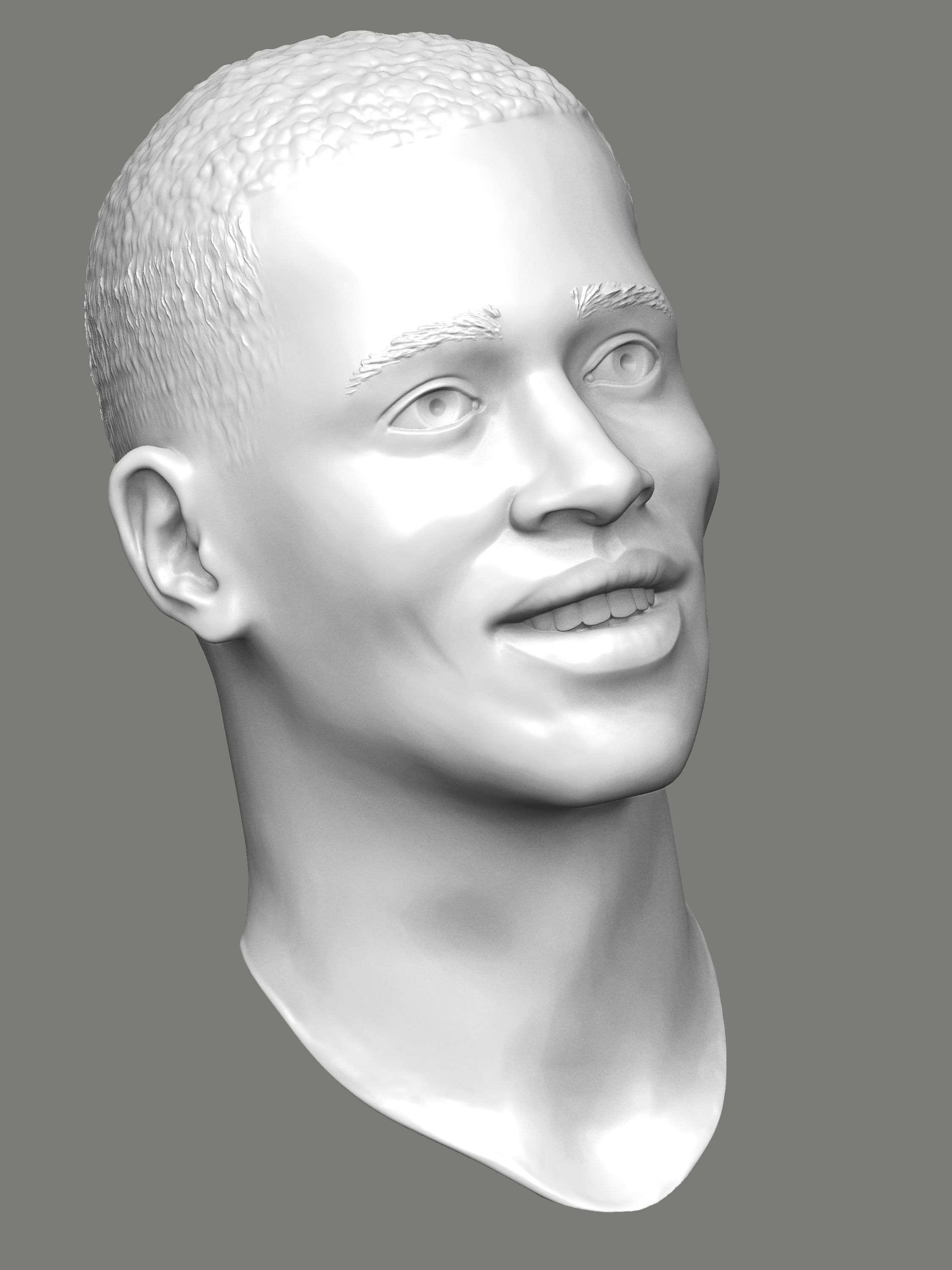 Gabriel Jesus 3D print model_4