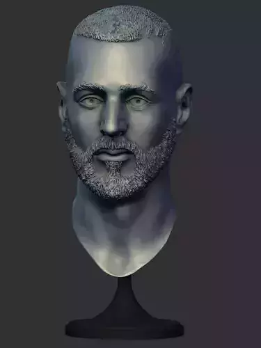 Karim Benzema 3D print model