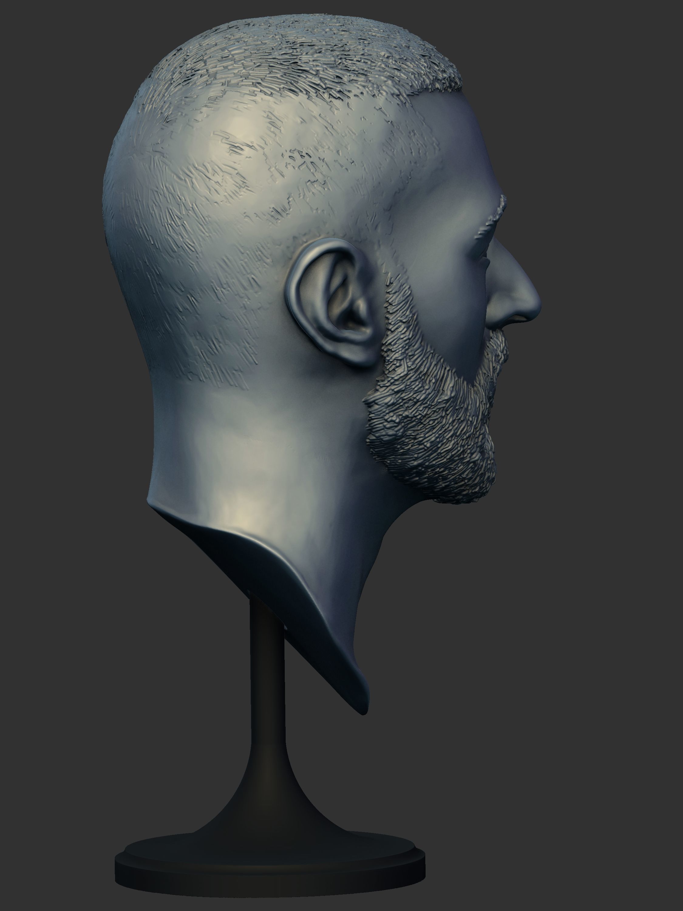 Karim Benzema 3D print model_2