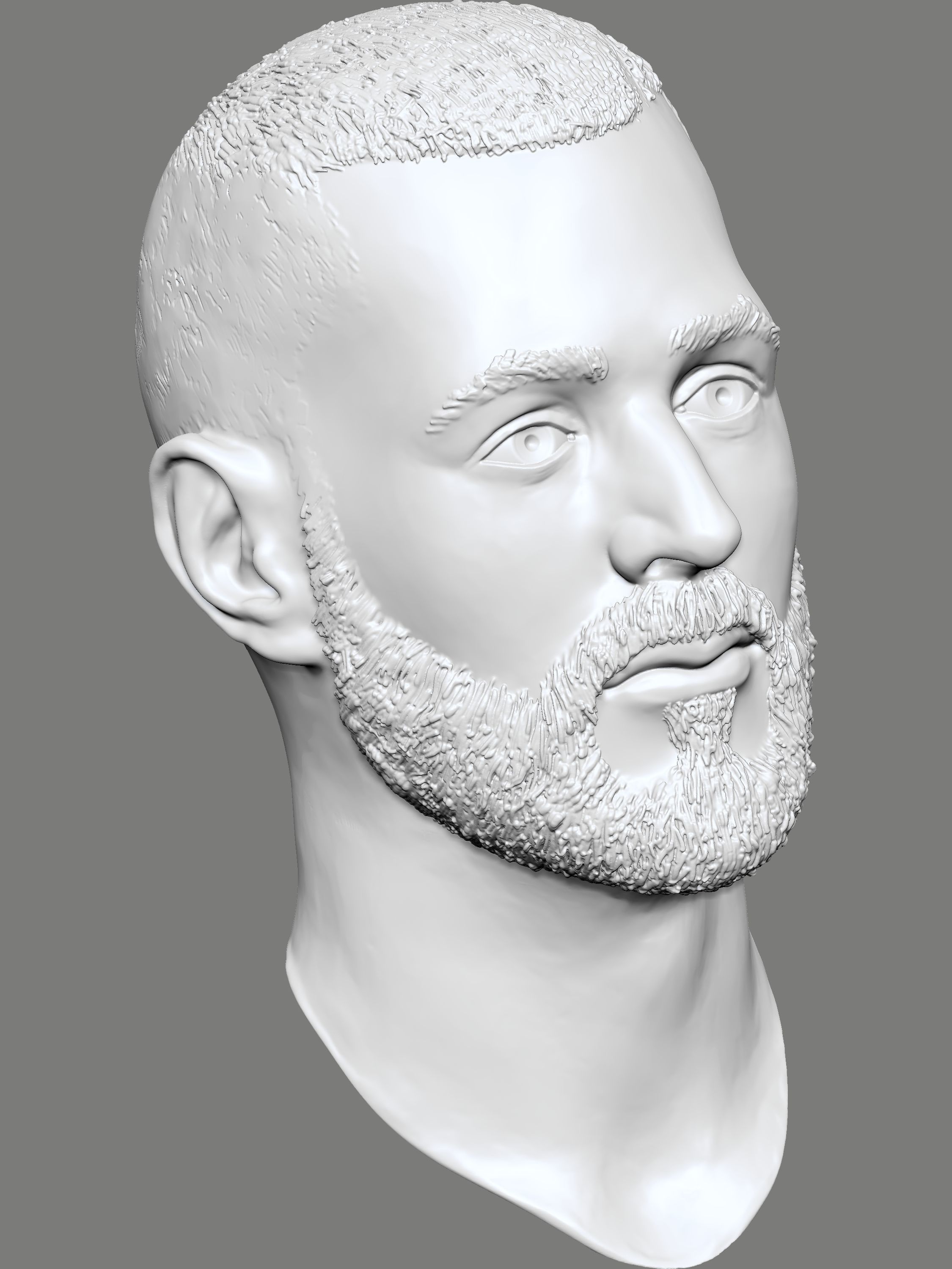 Karim Benzema 3D print model_4