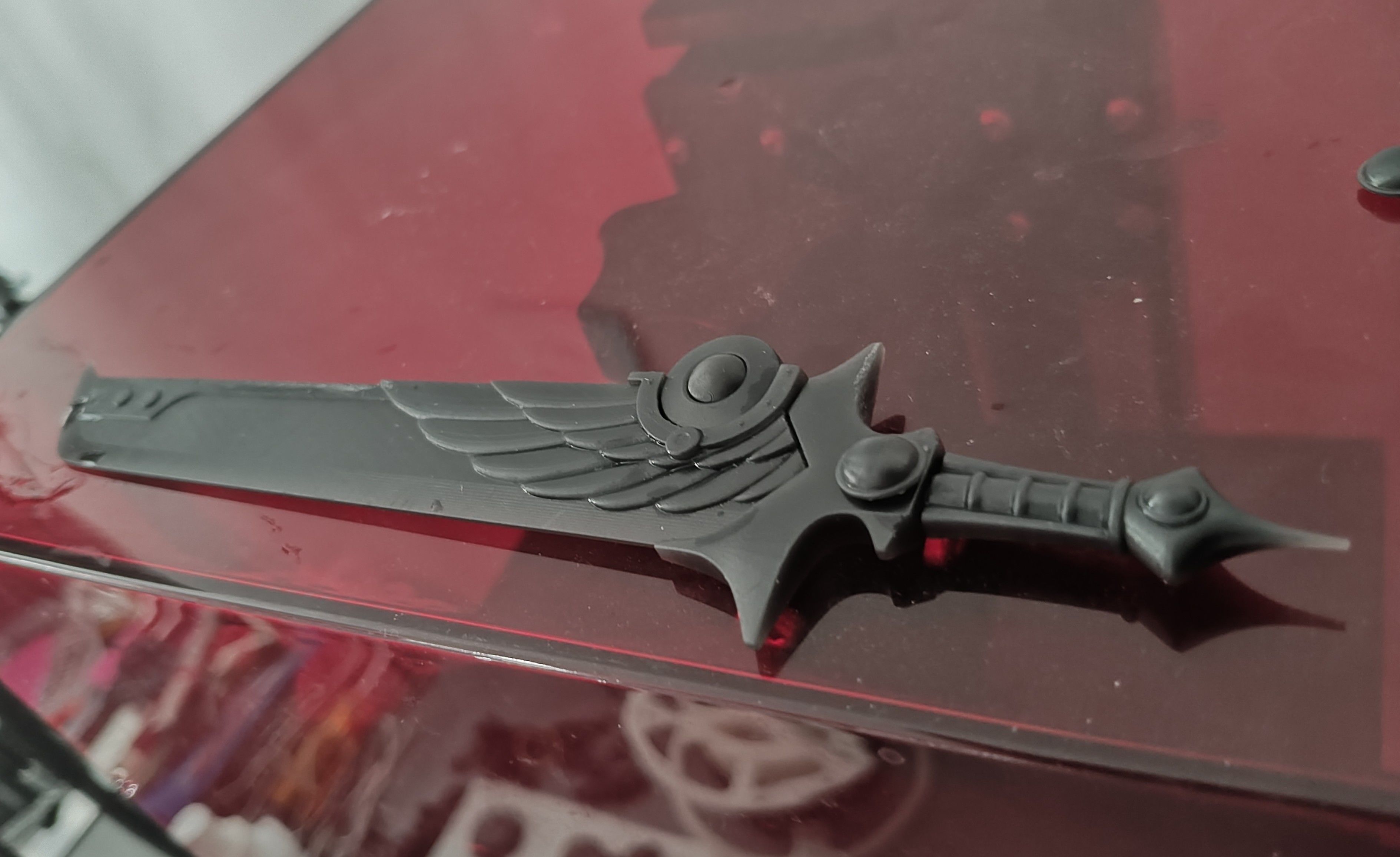Crow Katana - Rick and Morty 3D print model_2