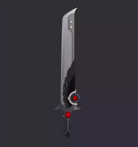 Crow Katana - Rick and Morty 3D print model