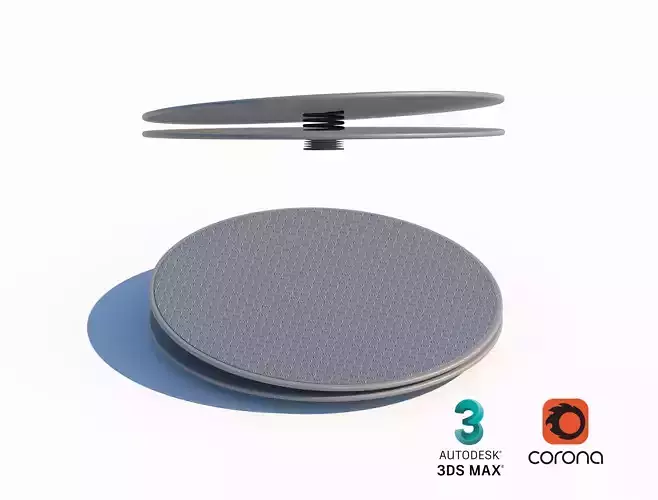 Outdoor Rotating Balance Disc for Playgrounds and Parks