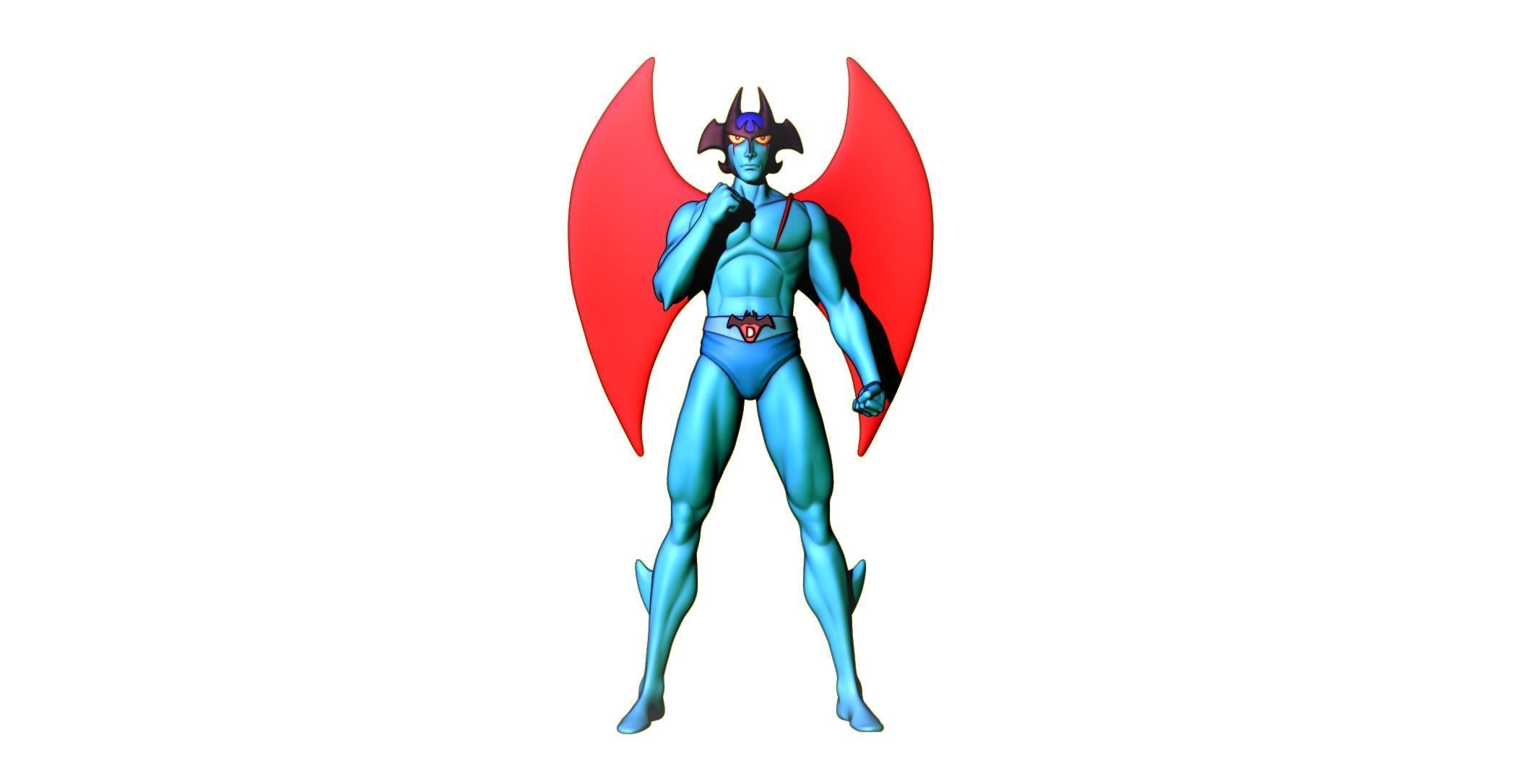 Devilman 3D print model_4