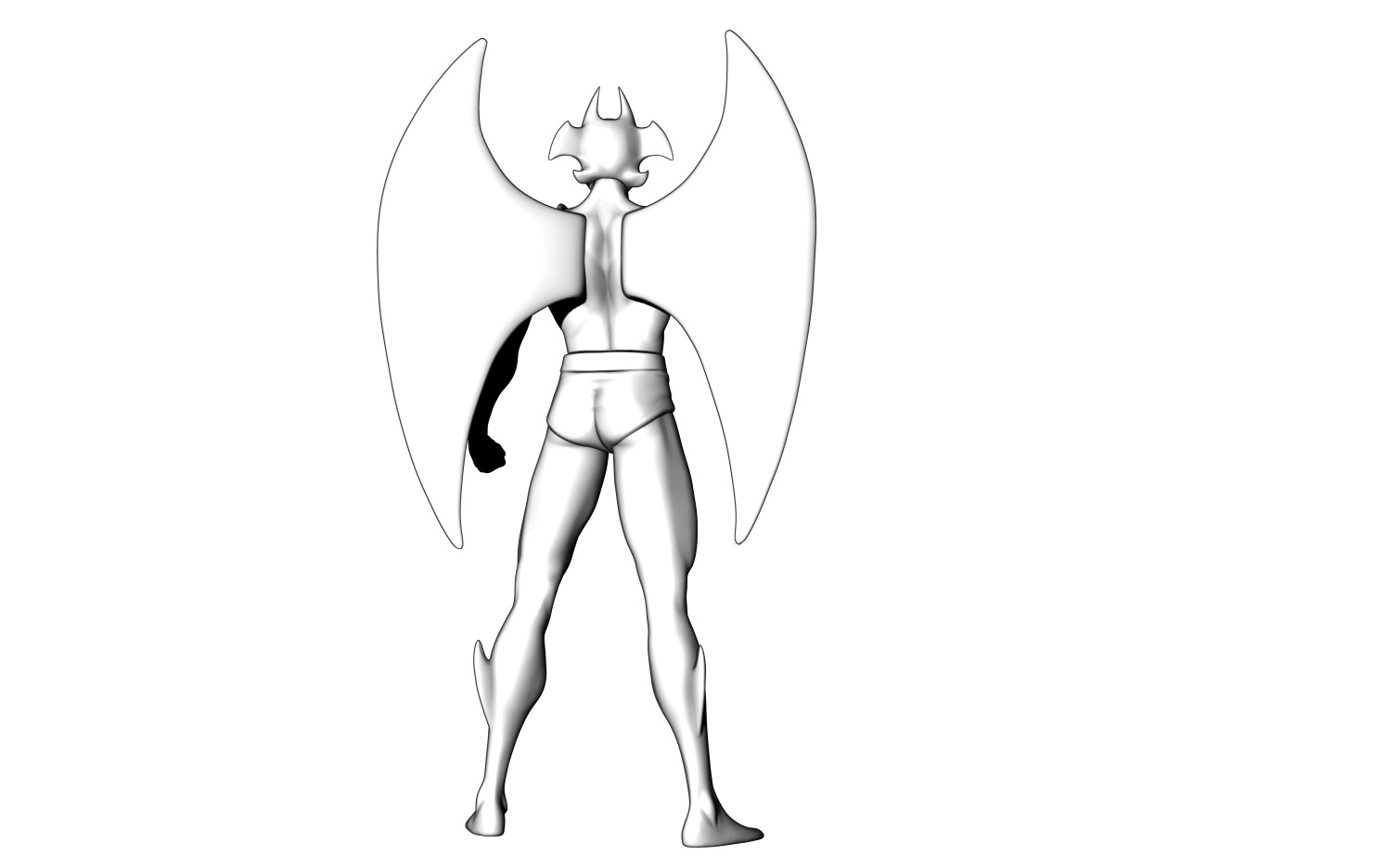Devilman 3D print model_5