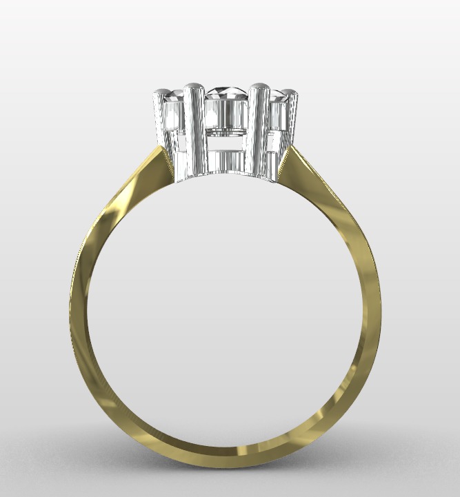 engagement rings 3D print model_3