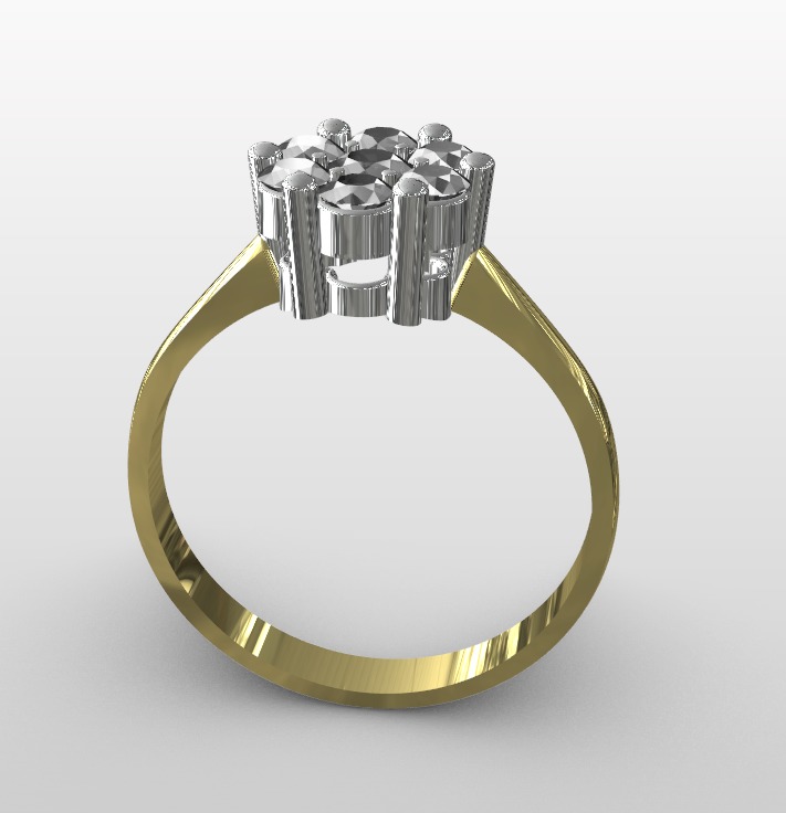 engagement rings 3D print model_2