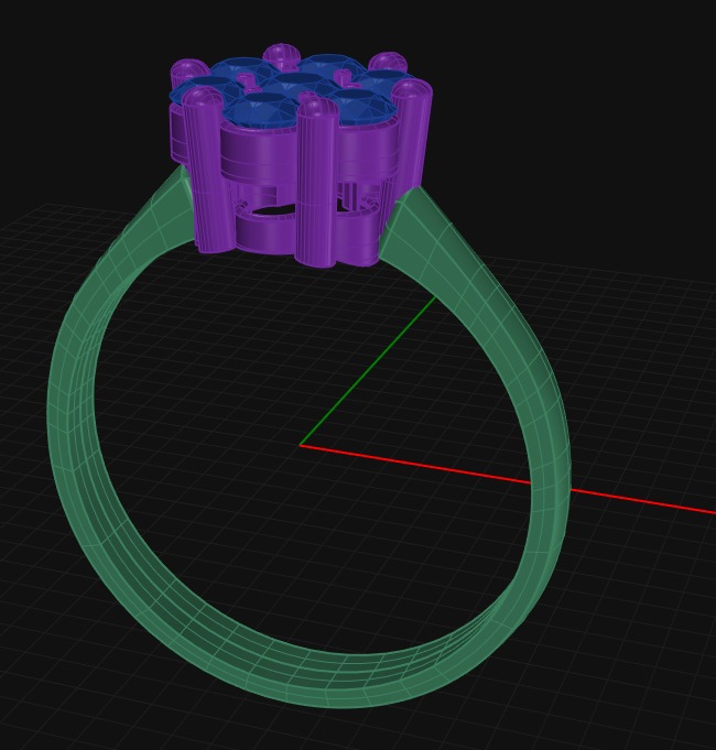 engagement rings 3D print model_6