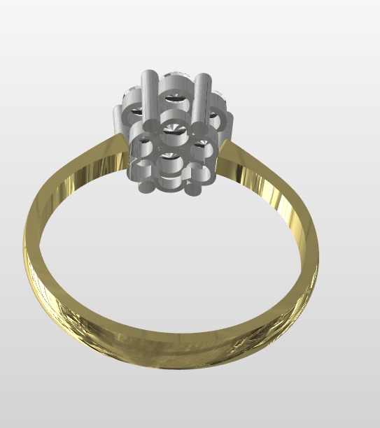 engagement rings 3D print model_5