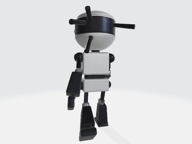 Ninja robot 3D model_2