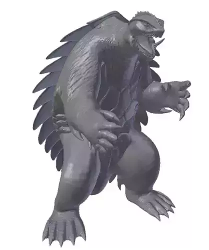 gamera 3D print model