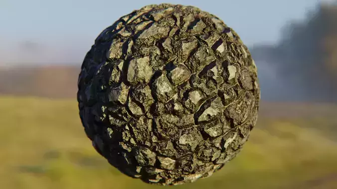 Realistic Chunky Rock Ground - Procedural PBR Shader