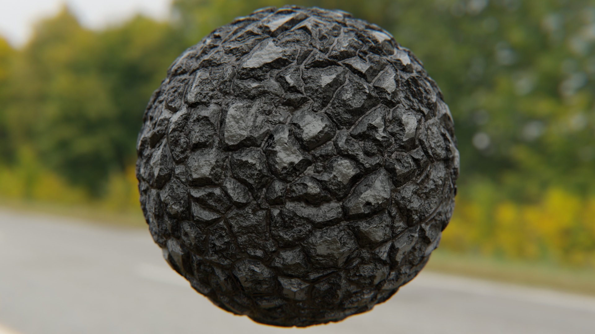 Realistic Chunky Rock Ground - Procedural PBR Shader Texture_3