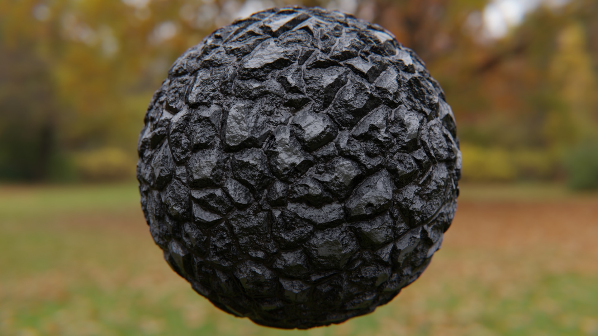 Realistic Chunky Rock Ground - Procedural PBR Shader Texture_1