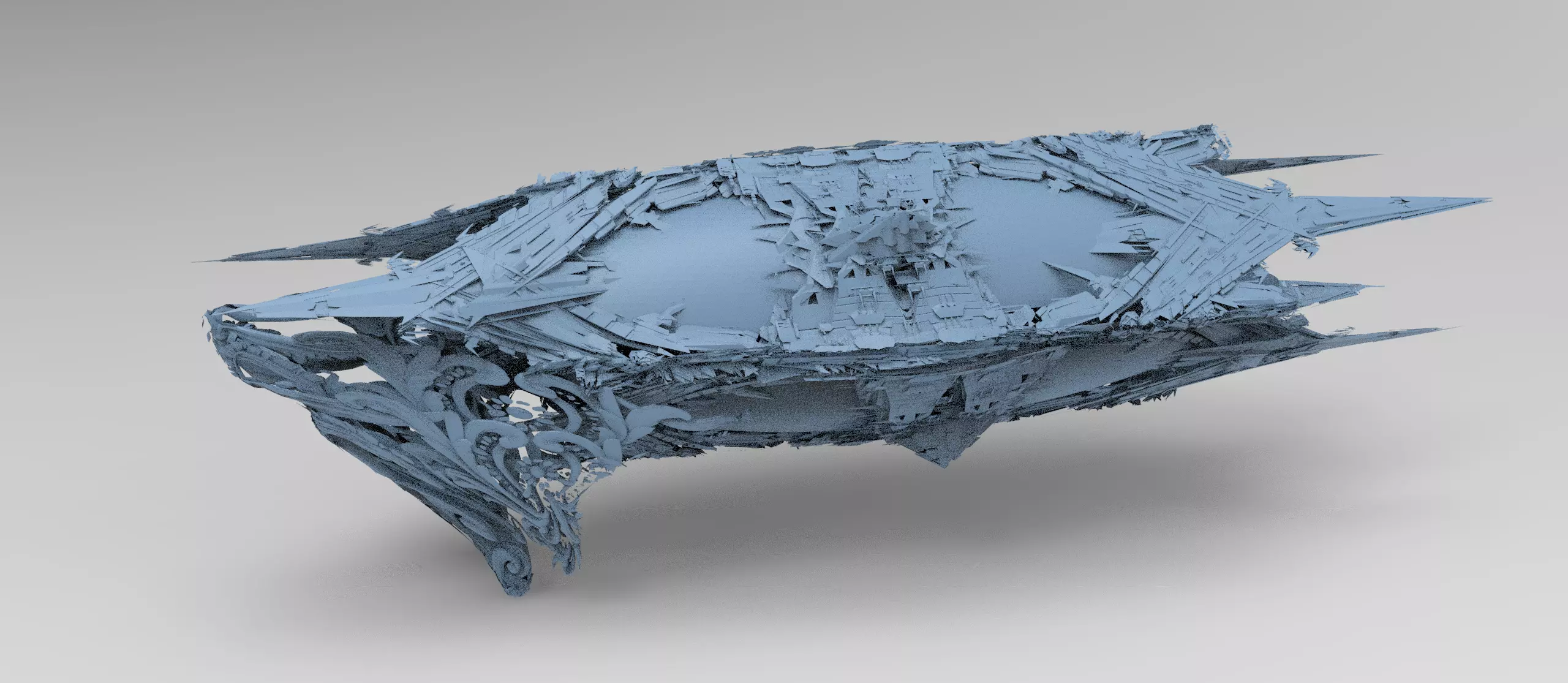 Aquaman airship 2 3D model