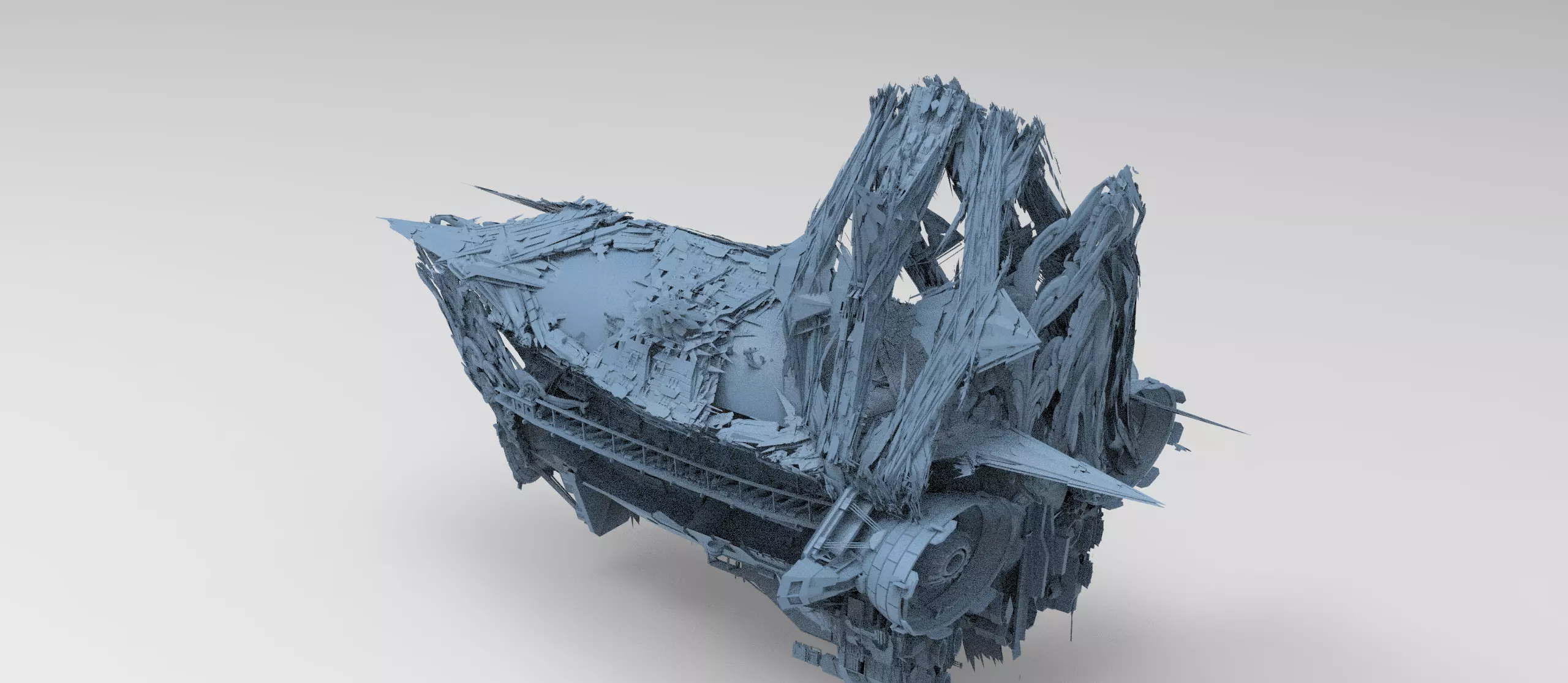 Aqua man sea masters ship jet 3D model