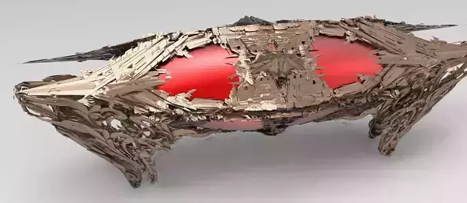 Santa Sea hoard Chest 3 3D model