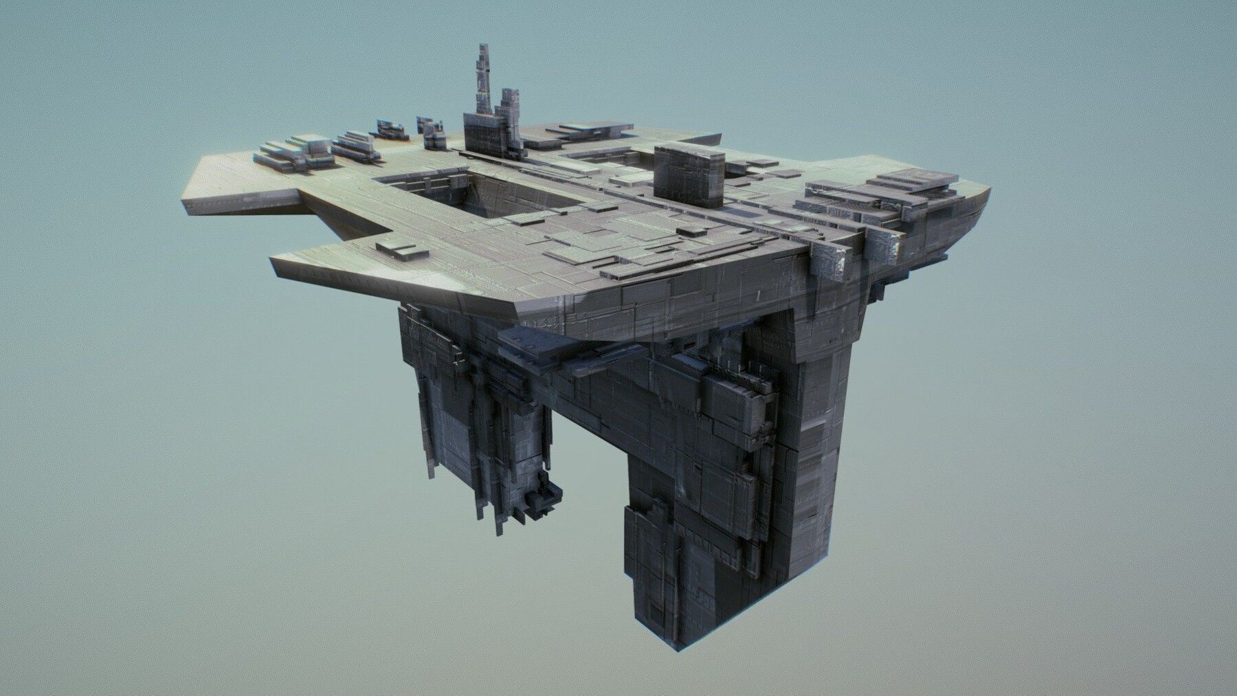 spaceships bundle 04 3D model_7