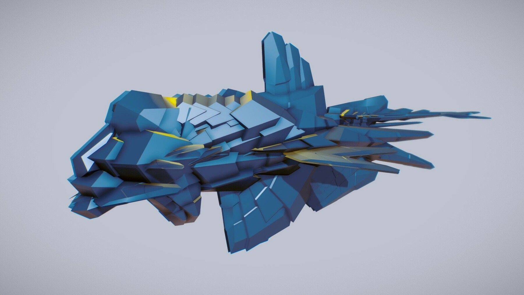 spaceships bundle 04 3D model_3