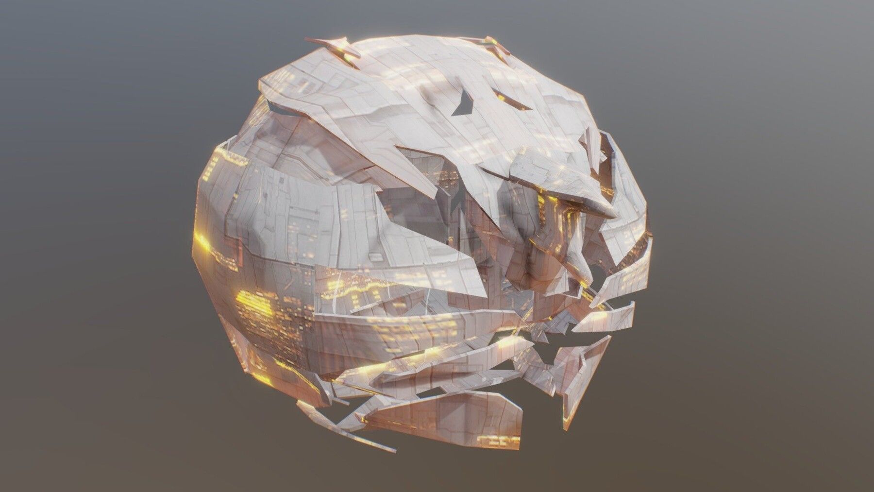 spaceships bundle 04 3D model_2