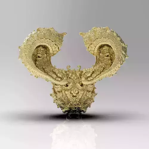 Fractal Kleinian - 2Fold Symmetry