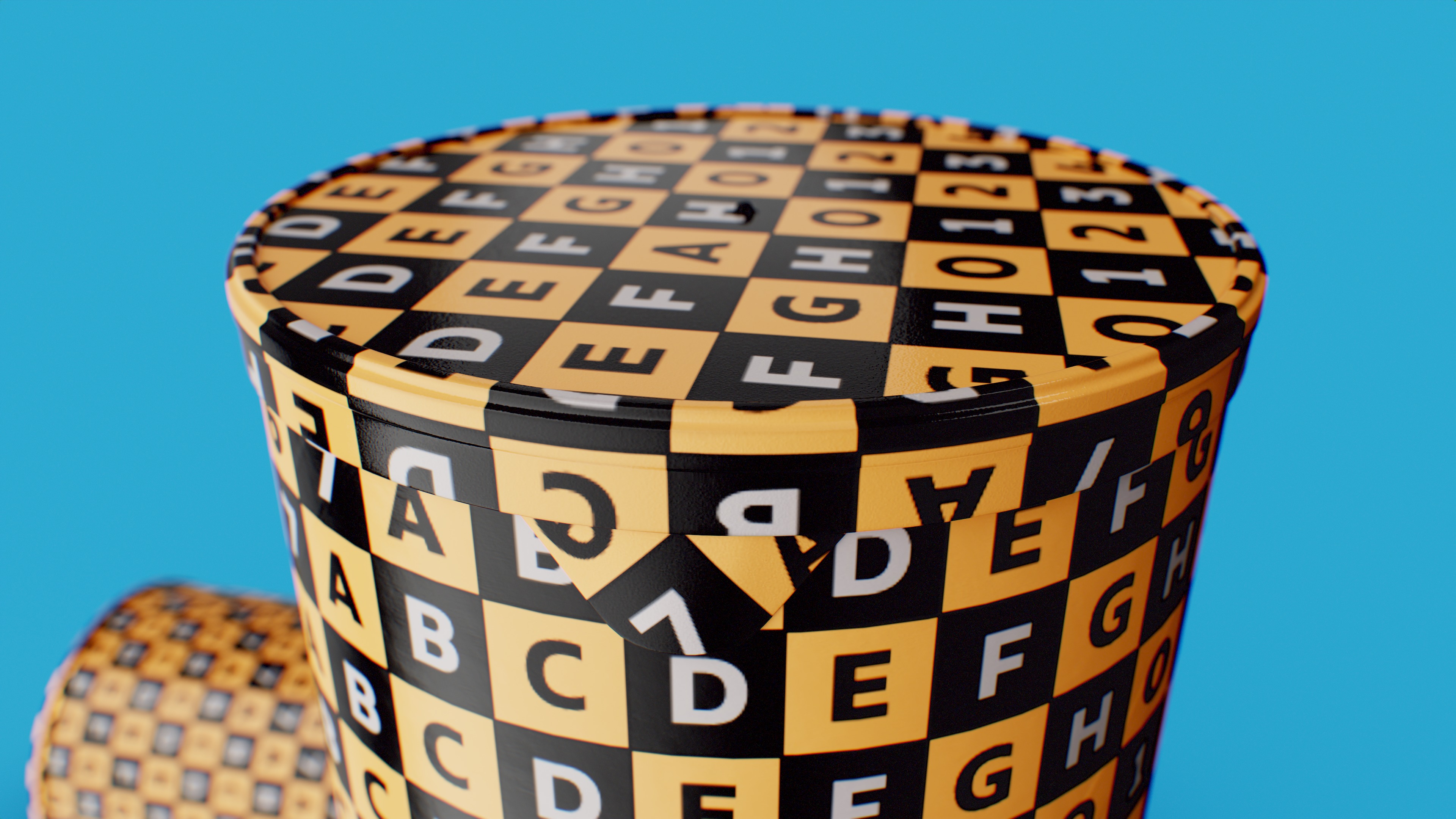 Pringles Scorchin - Sour Cream and Onion Low-poly 3D model_16