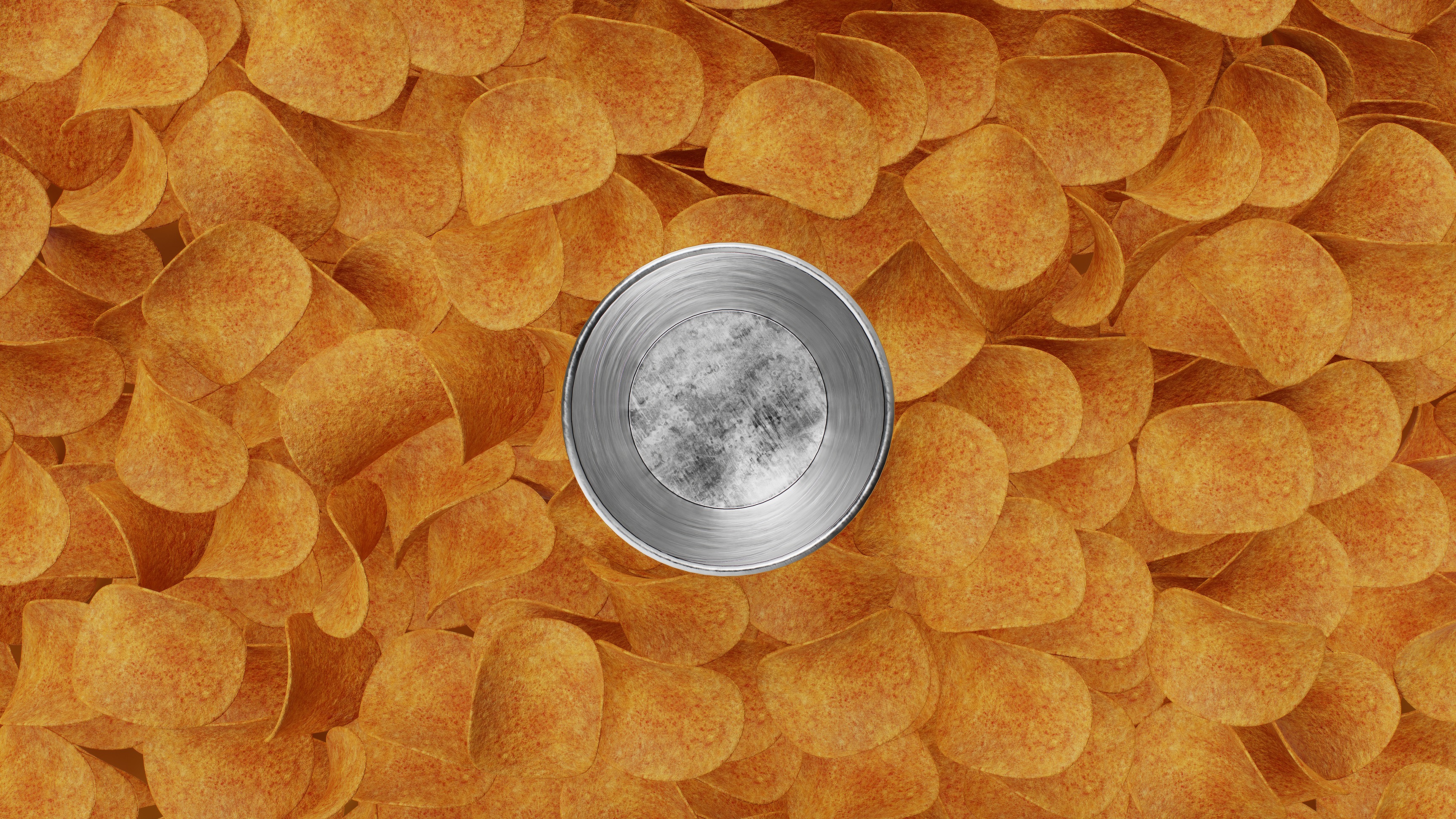 Pringles Scorchin - Sour Cream and Onion Low-poly 3D model_6