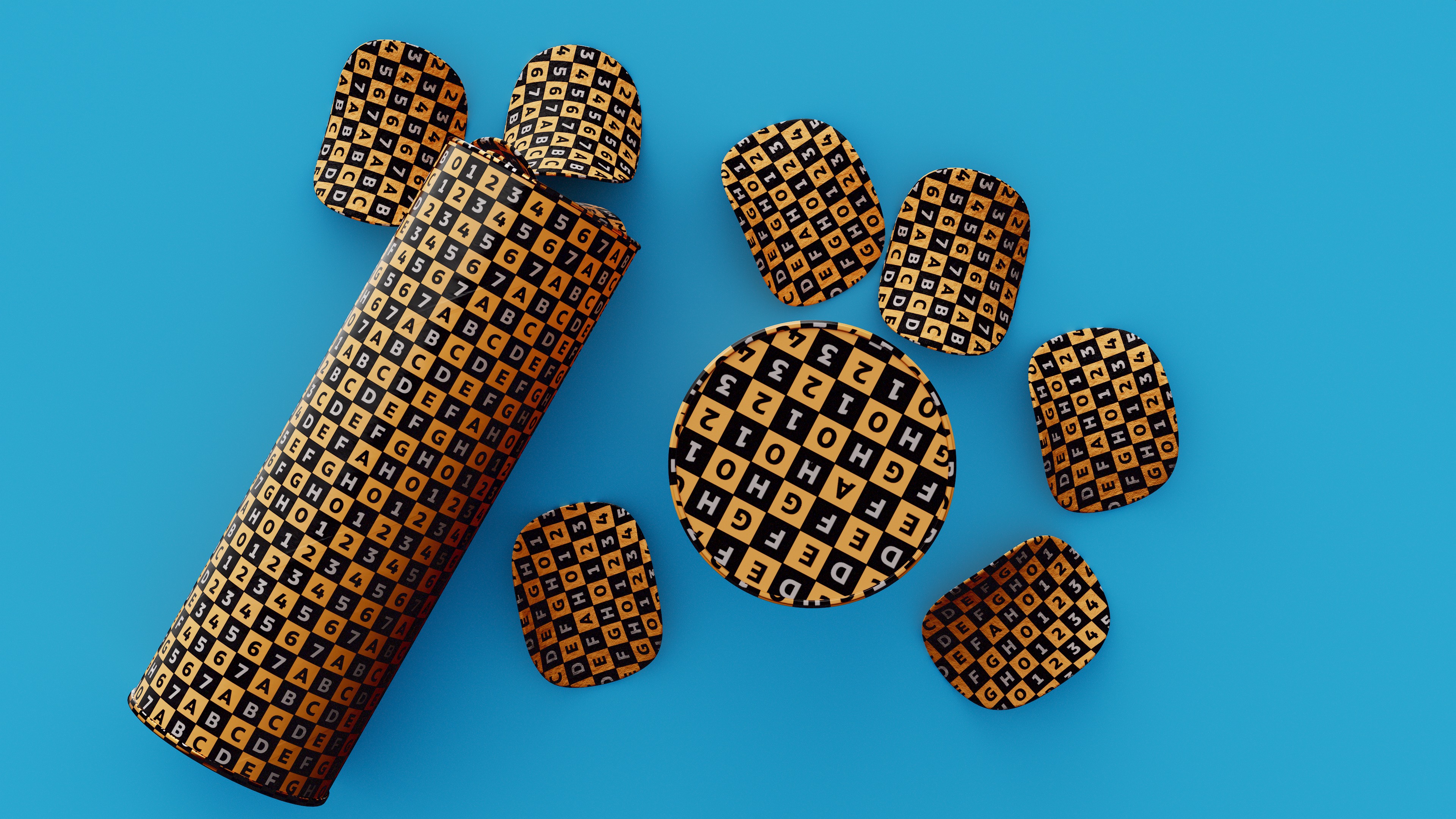 Pringles Scorchin - Sour Cream and Onion Low-poly 3D model_15