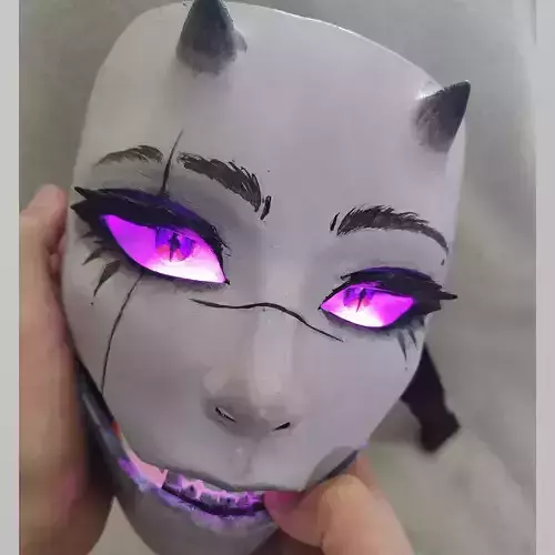Demon mask - Sarokichi Style 3D print model