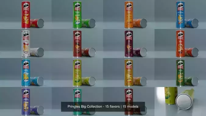 Pringles Big Collection - 15 flavors